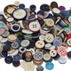 Abstract Buttons in Mixed Sizes - 100g Bag